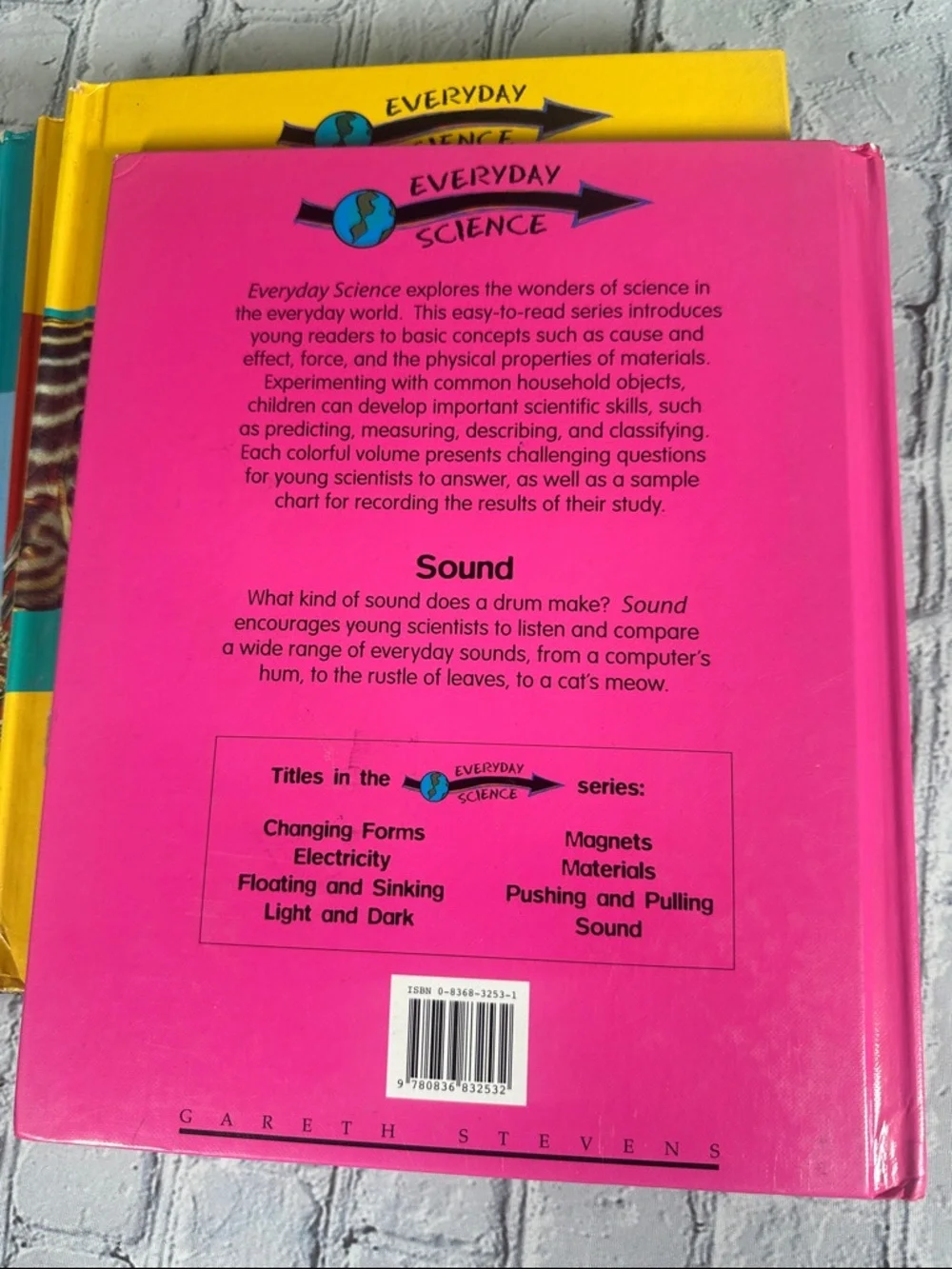 Everyday Science Series: by Peter Riley Science books for kids age 4-8 -7 Books